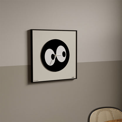 Charming Cute Face Wall Clock