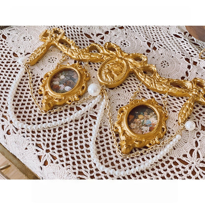 Elegant Multi-Frame Hanging Decor