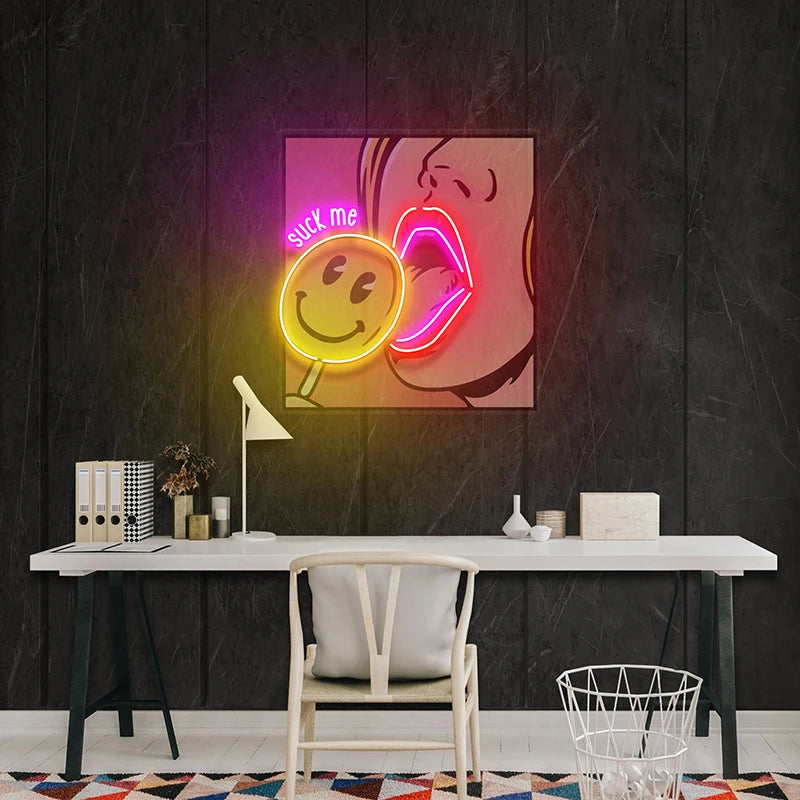 Animated Wall Artwork Neon Sign