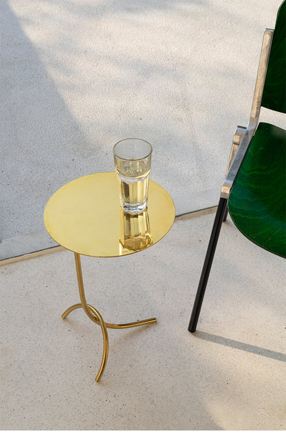 Metal Round Side Table