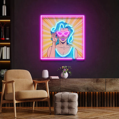 Animated Wall Artwork Neon Sign