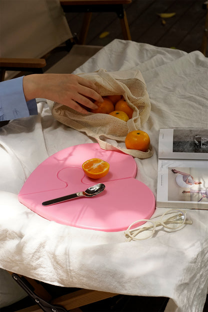 Heart-Shaped Puzzle Cutting Board