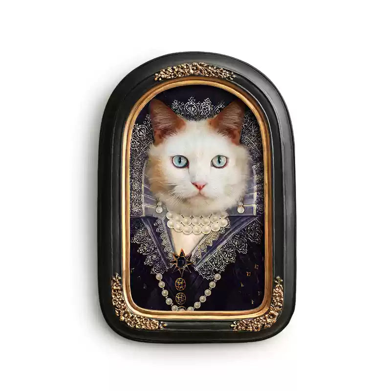 Regal Cat Portrait Wall Art