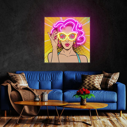 Animated Wall Artwork Neon Sign