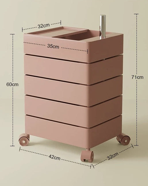 Rotating Storage Side Table