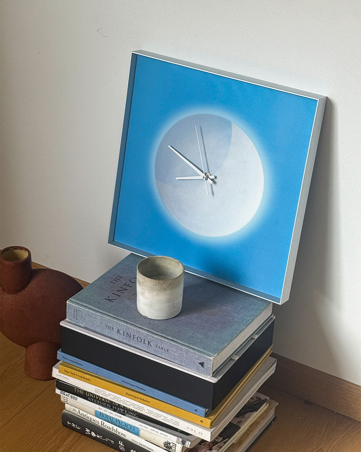 Luna Phase Art Clock