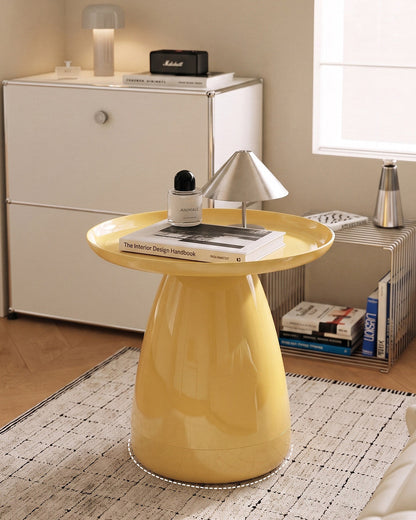 Round Plastic Side Table Coffee Table