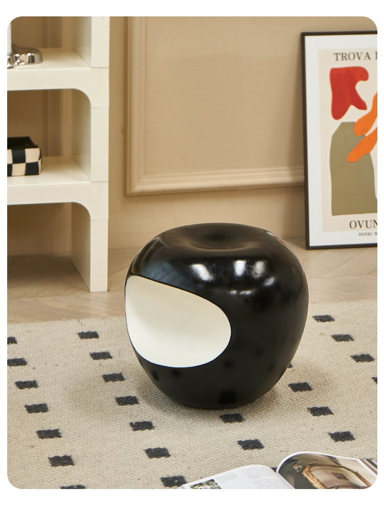 Apple Shaped Stool Side Table