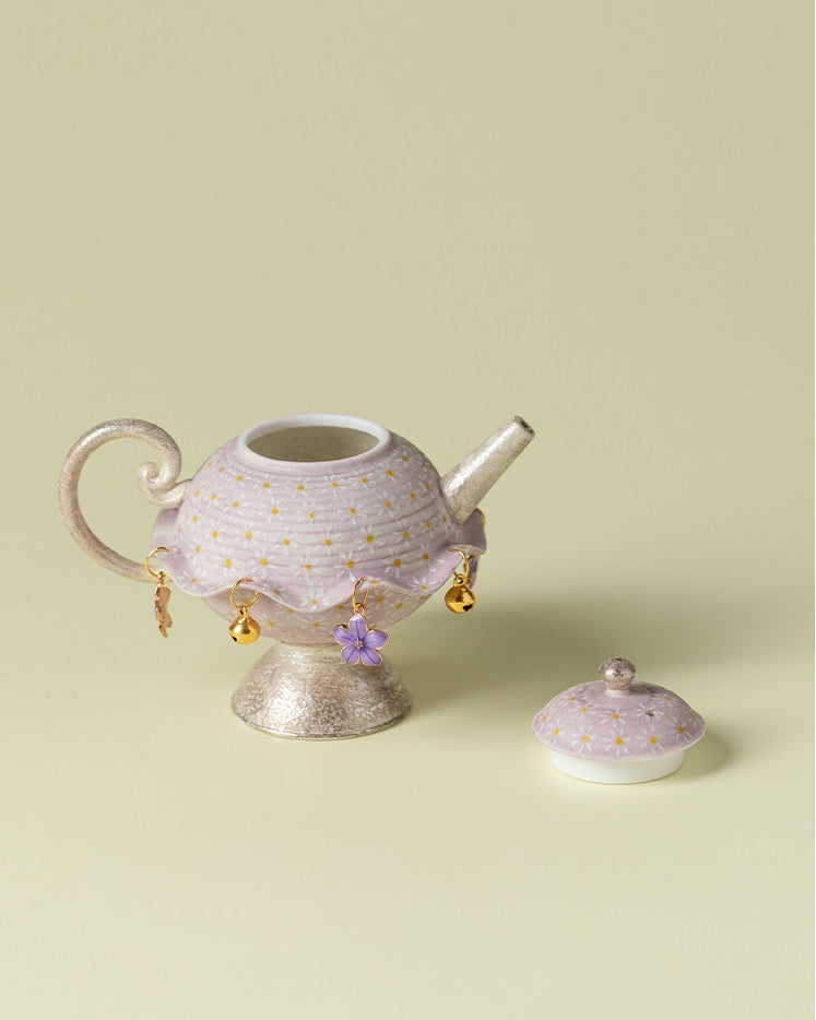 Lilac Daisy Tea Set