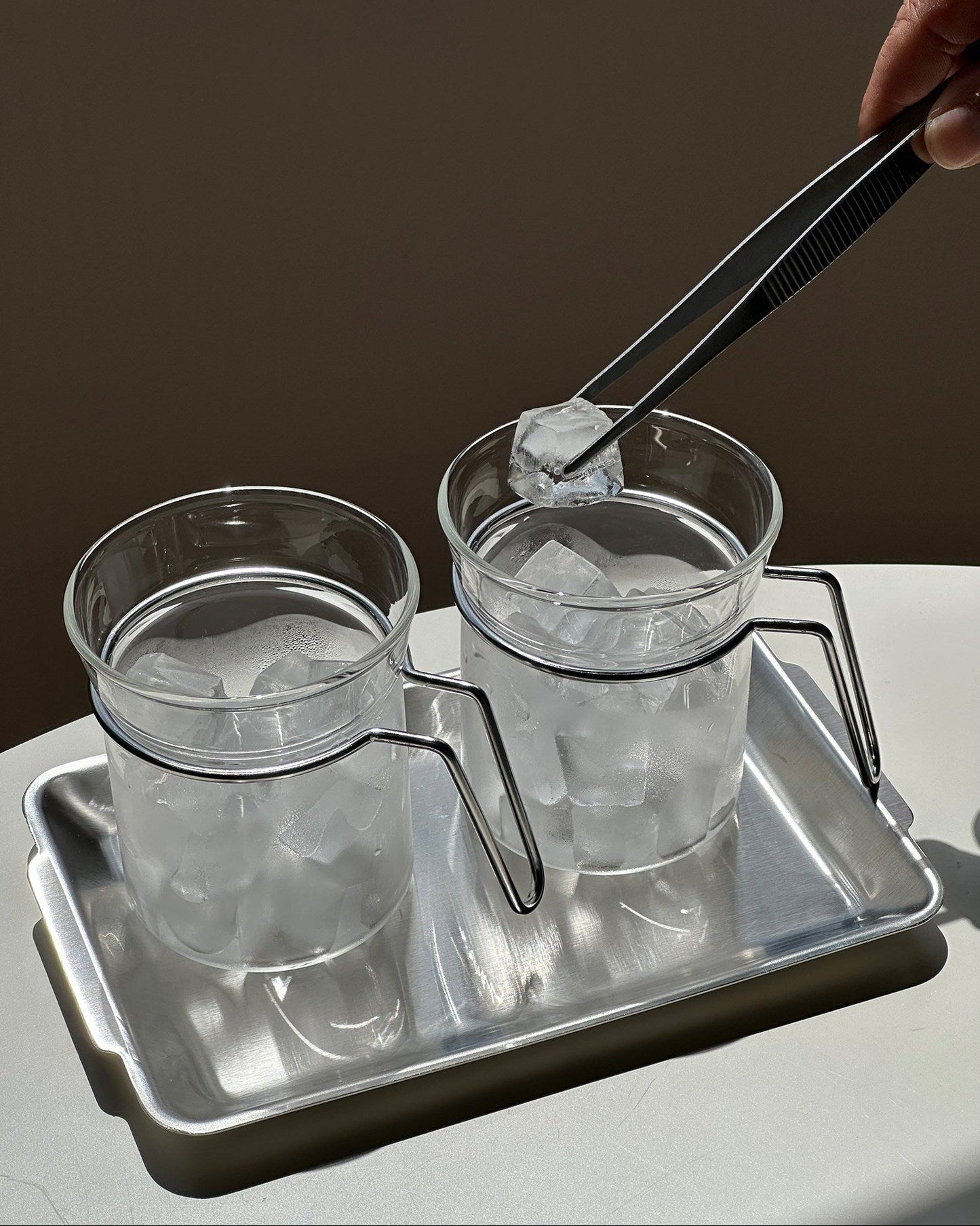 Vintage Glass Coffee Cup