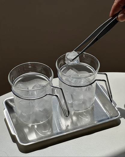 Vintage Glass Coffee Cup