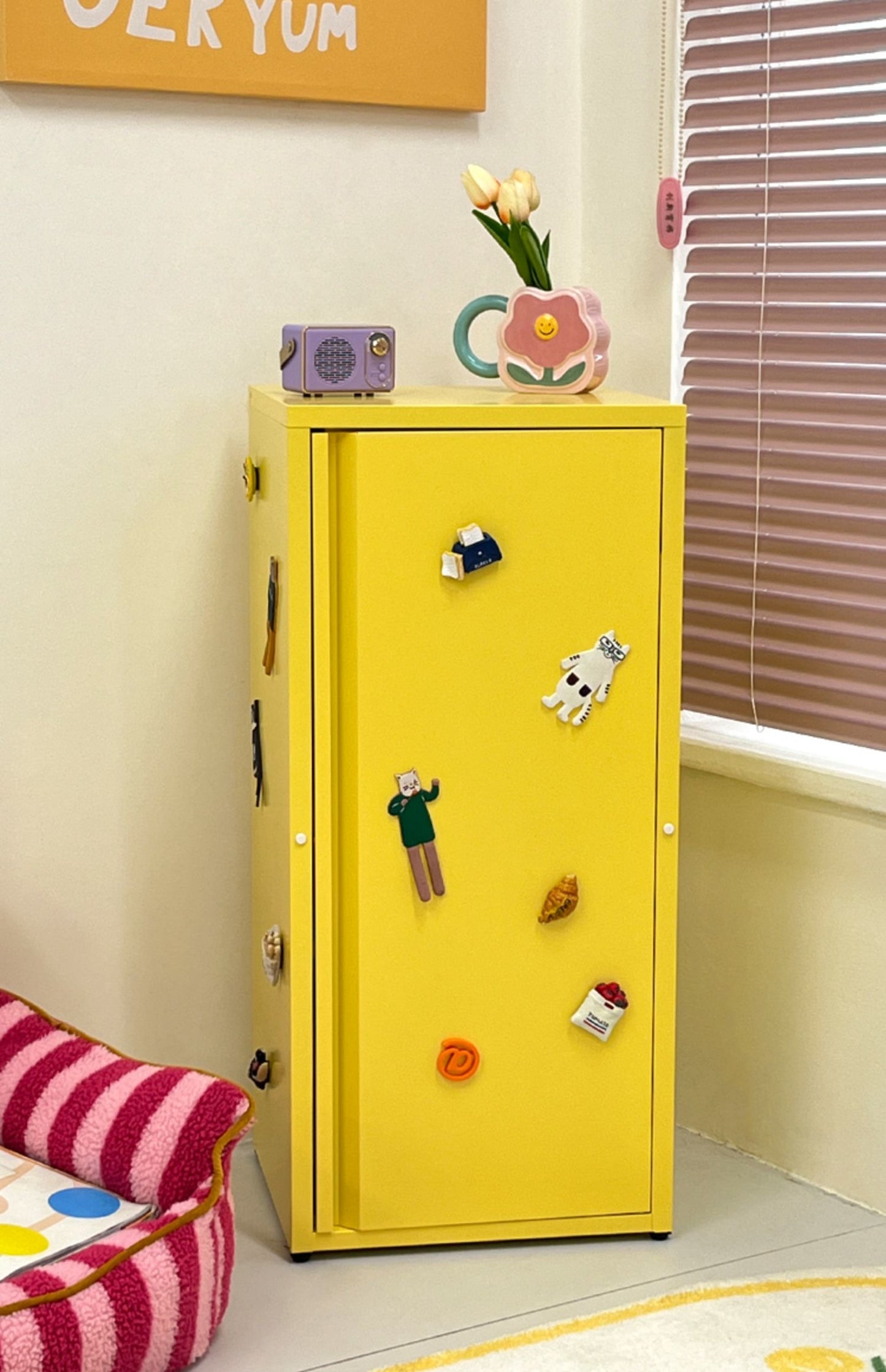 Modern Iron Storage Cabinet