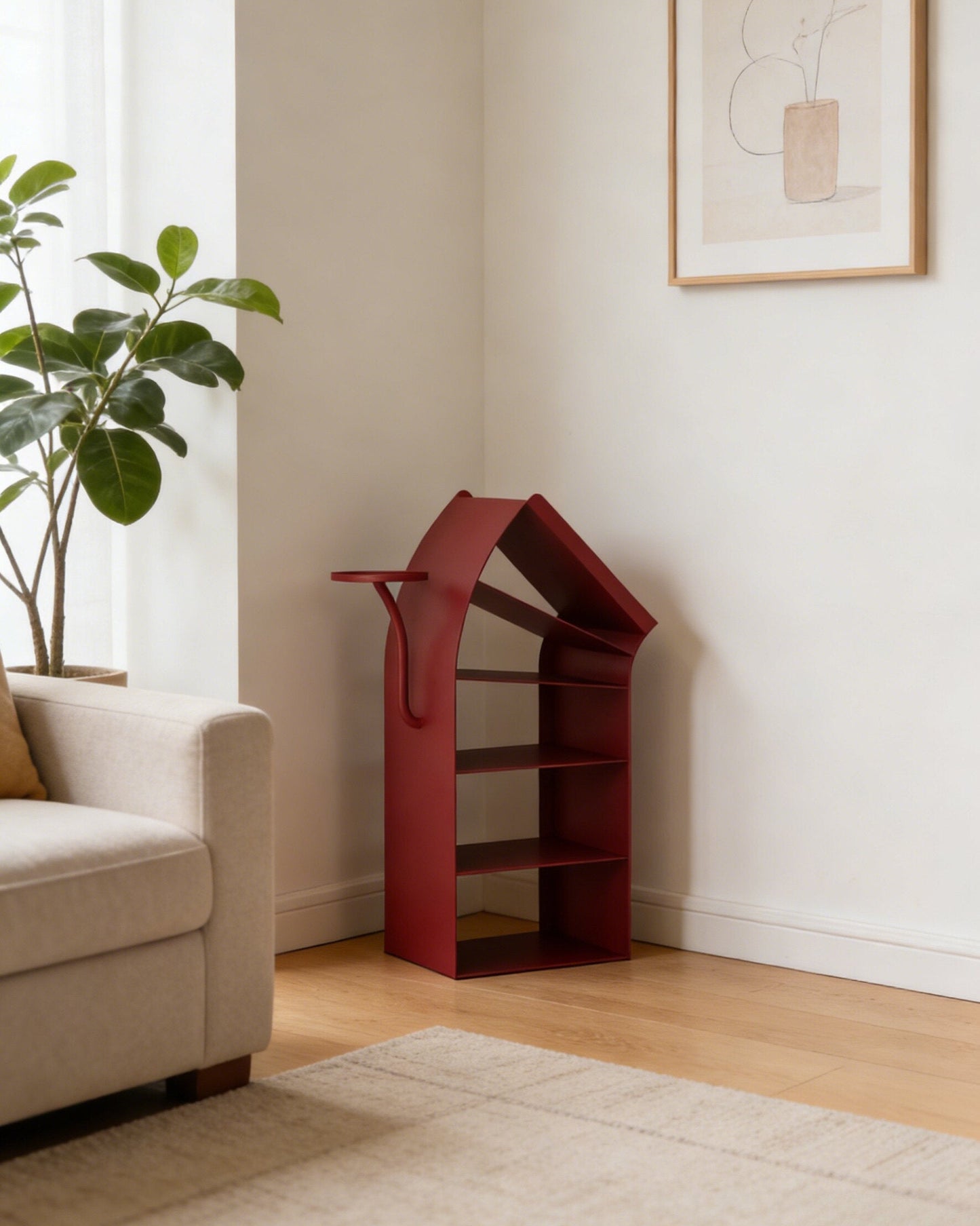 Grooked Neck Side Table