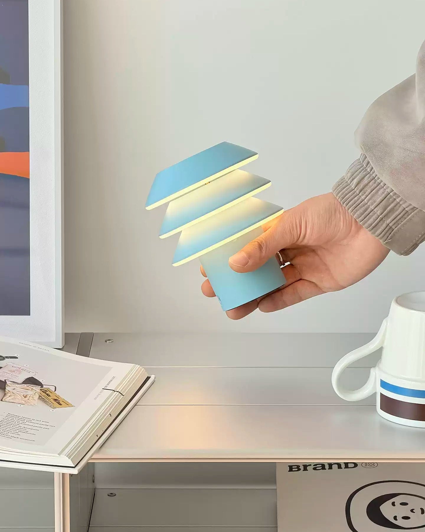 Nordic Layered Table Lamp