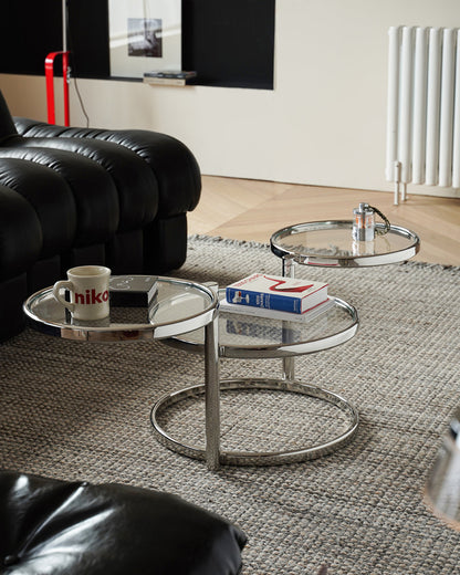 Rotating Round Coffee Table