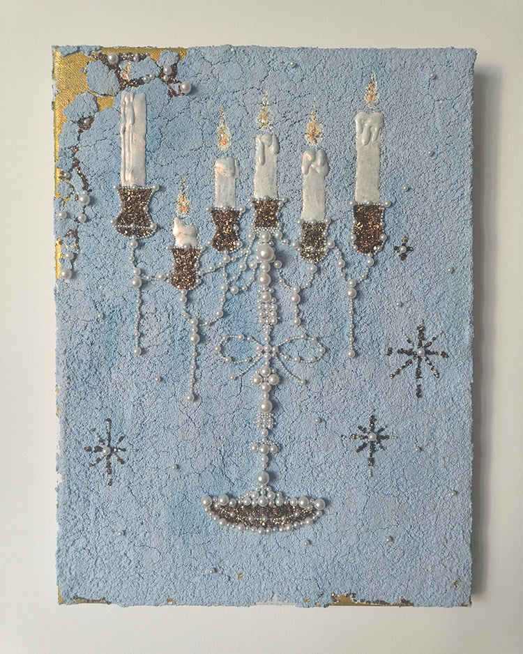 Candlelight Illusion Canvas Art