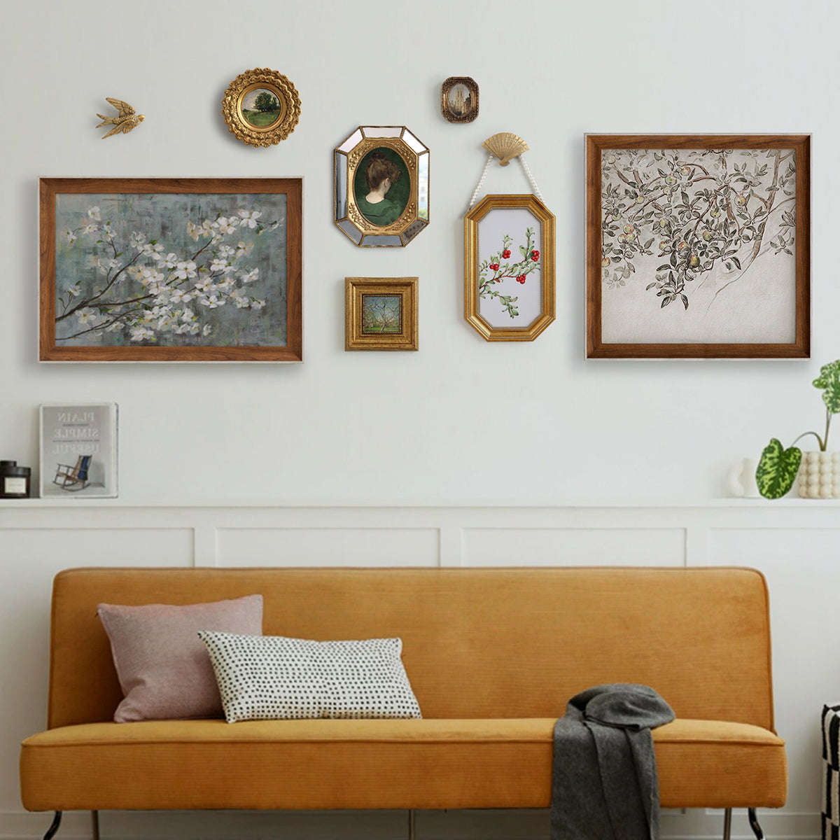 Botanical Wall Art Set of 8