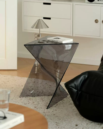 Twist Acrylic Side Table