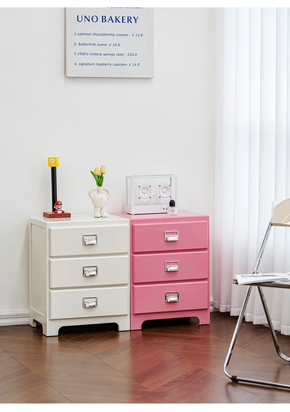 Storage Dresser Bed Side Table