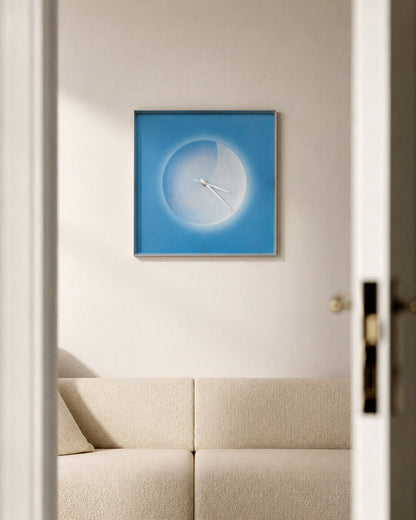 Luna Phase Art Clock