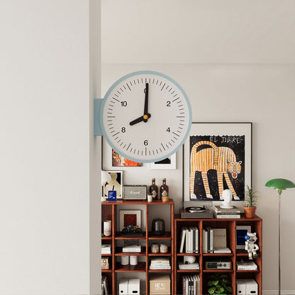 Minimalism Double-Sided Clock