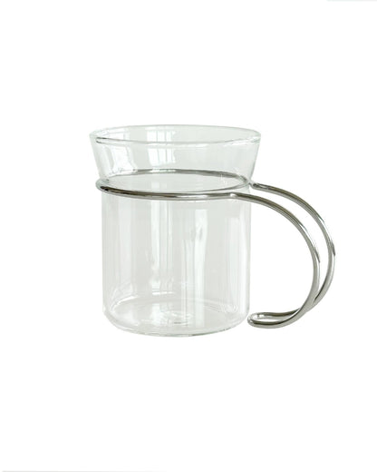 Vintage Glass Coffee Cup