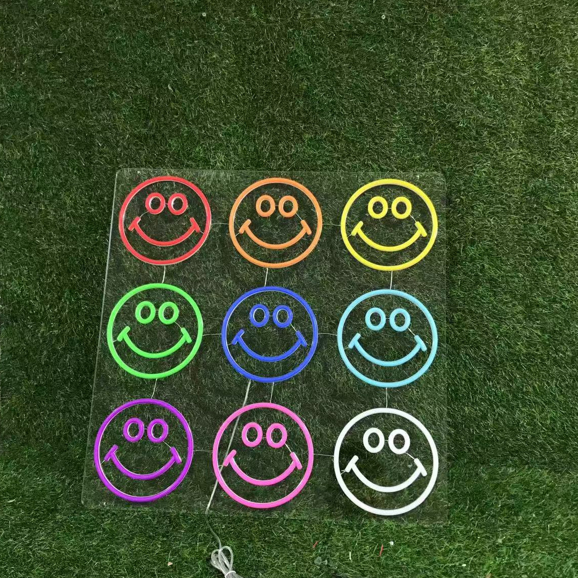 Smile Face 15" Led Neon Sign