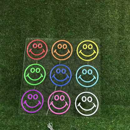 Smile Face 15" Led Neon Sign