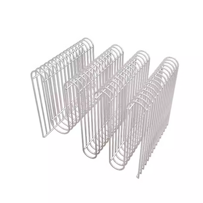 Minimalist Metal Magazine Rack