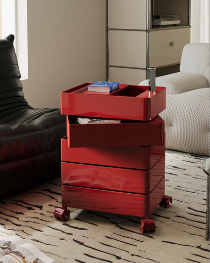 Rotating Storage Side Table