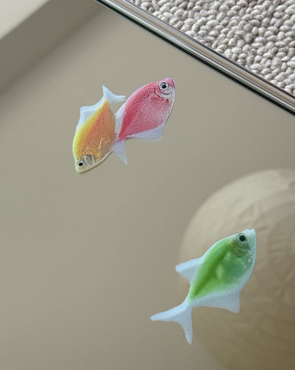 Ocean Fish Mirror Wall Art