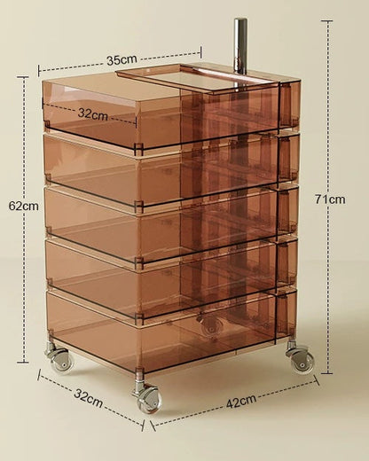 Rotating Storage Side Table