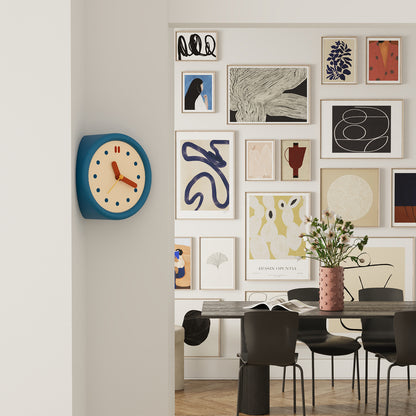 Blue Corner Time Clock