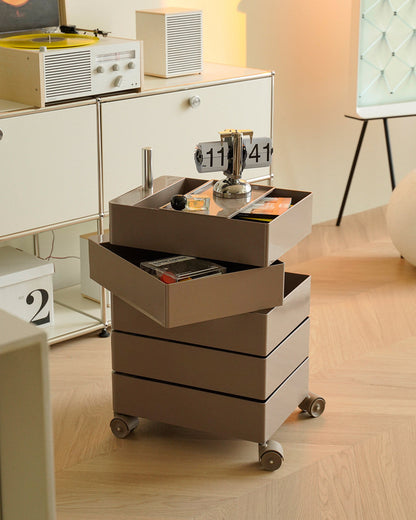 Rotating Storage Side Table