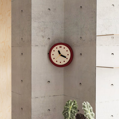 Red Corner Time Clock