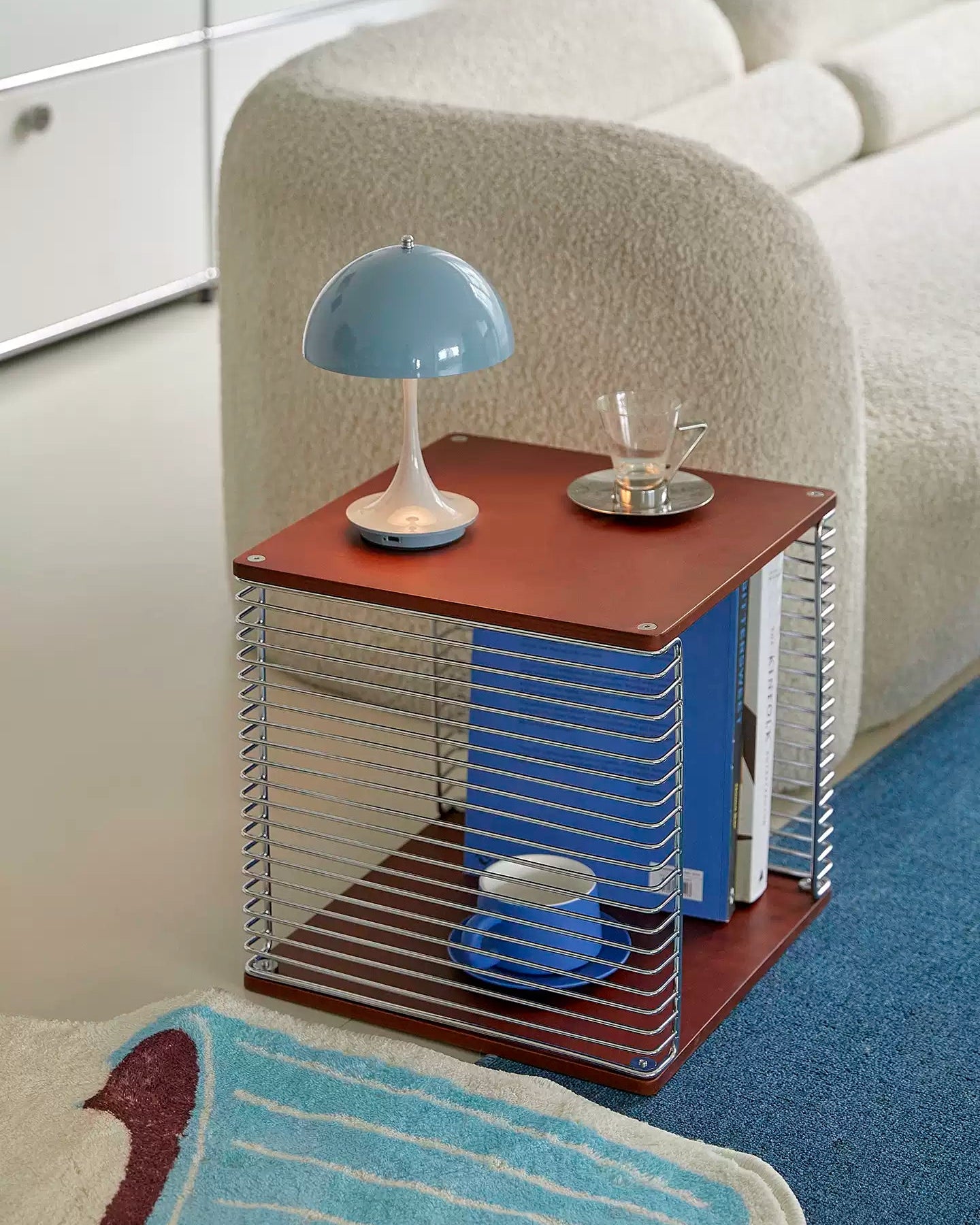 Retro Wire Side Table