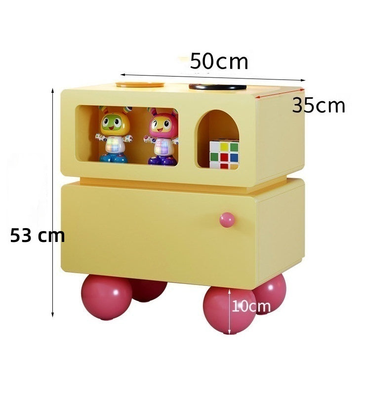 Color Blocked Nightstand