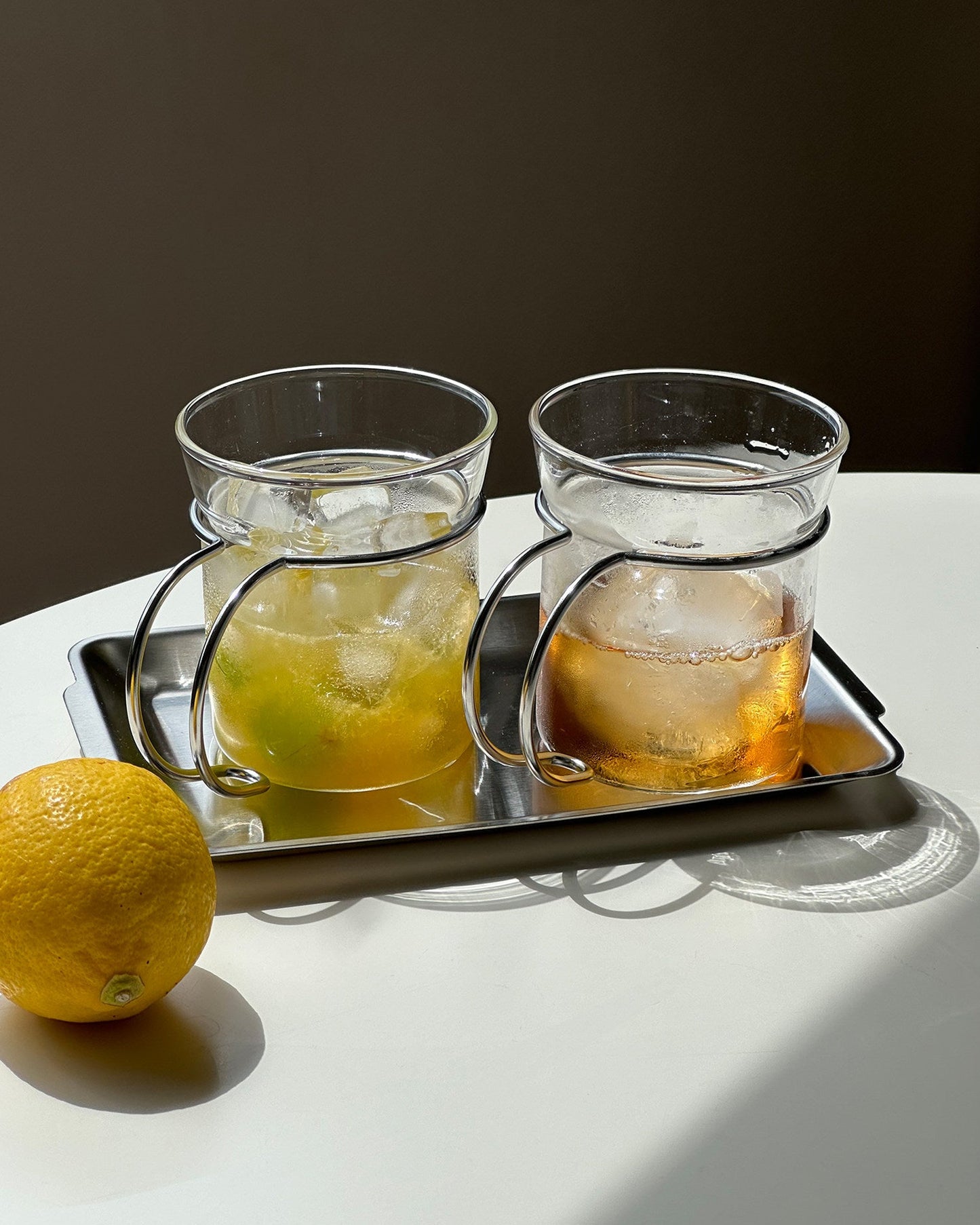 Vintage Glass Coffee Cup