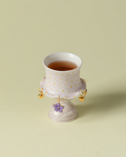Lilac Daisy Tea Set