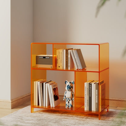Acrylic Bookshelf Side Table