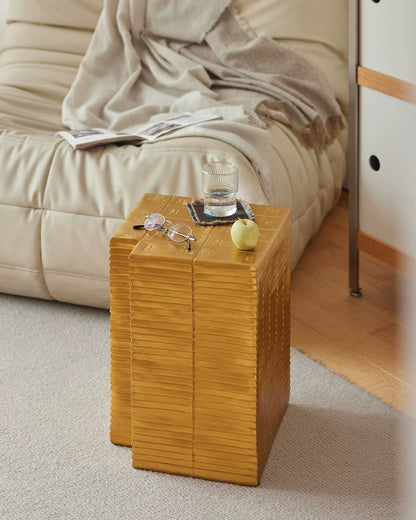 Golden Ingot Side Table