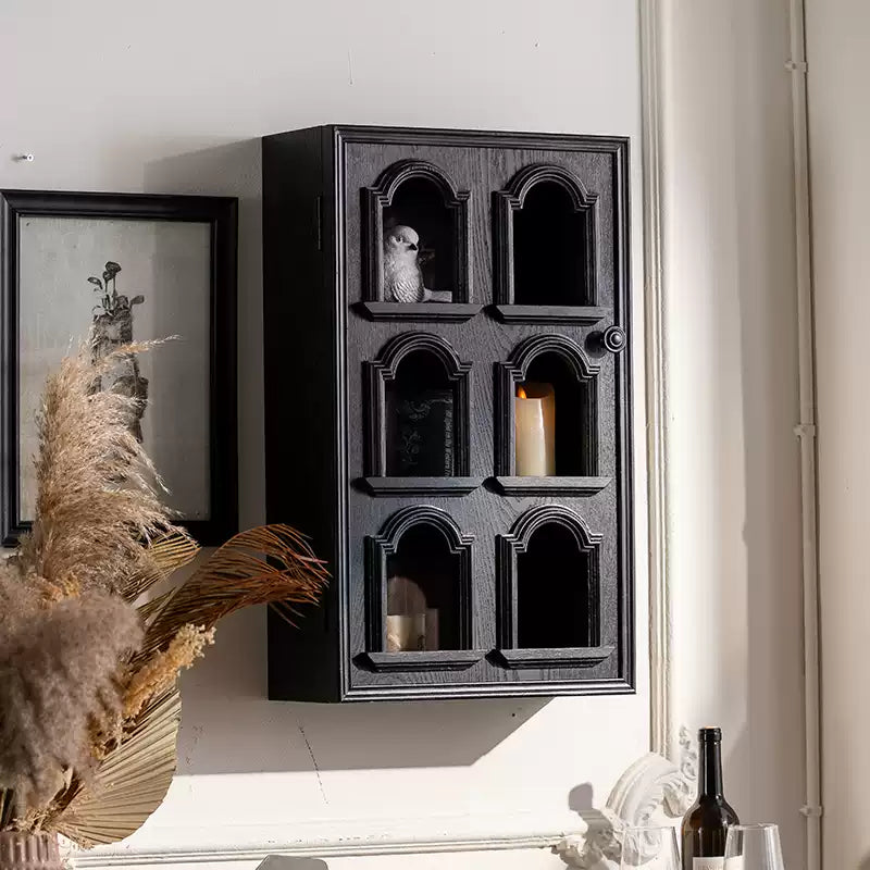 Wooden Display Cabinet Shelf