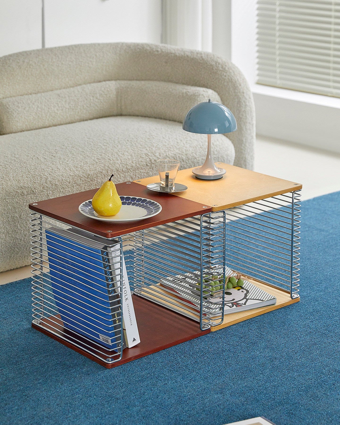 Retro Wire Side Table