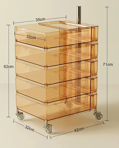 Rotating Storage Side Table