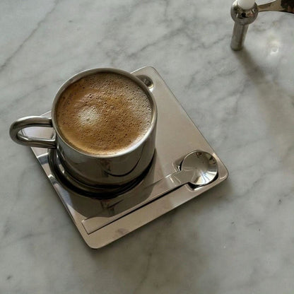 Industrial-style coffee set