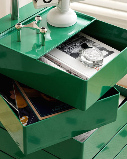 Rotating Storage Side Table