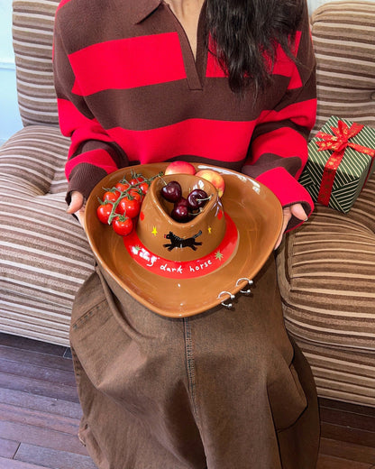 Cowboy Hat Snack Tray