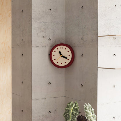 Red Corner Time Clock