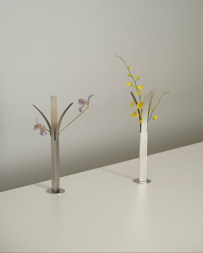 Minimalist Stainless Steel Vase