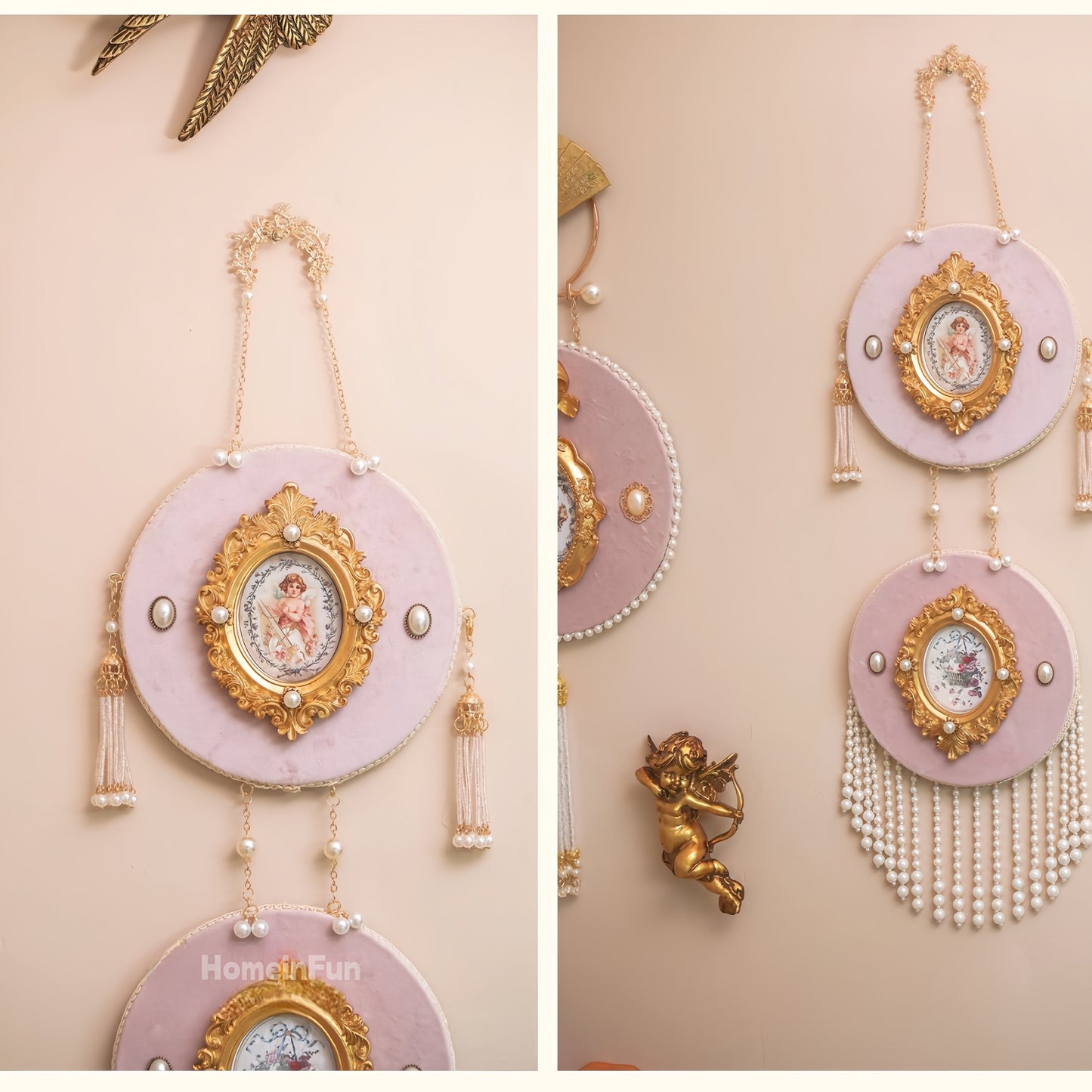 Rococo Velvet Wall Decor
